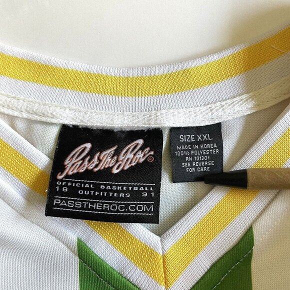 Men's Vitage Pass The Roc baskball shirt size XXL - Picture 10 of 13